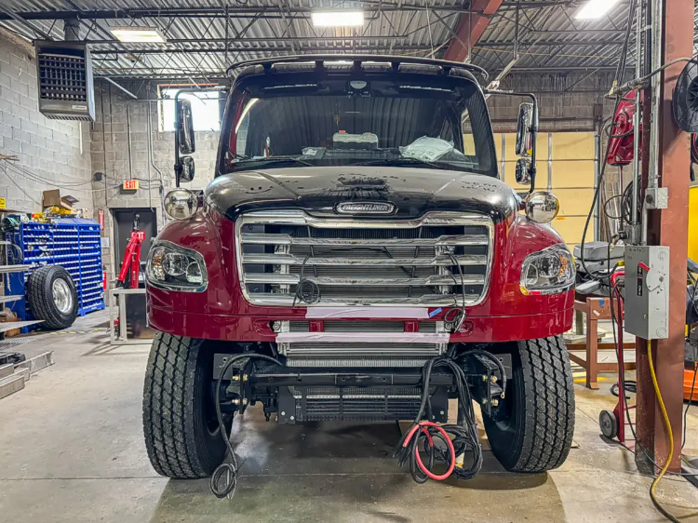 Pump and plumbing components during installation, photo 73 of 303.